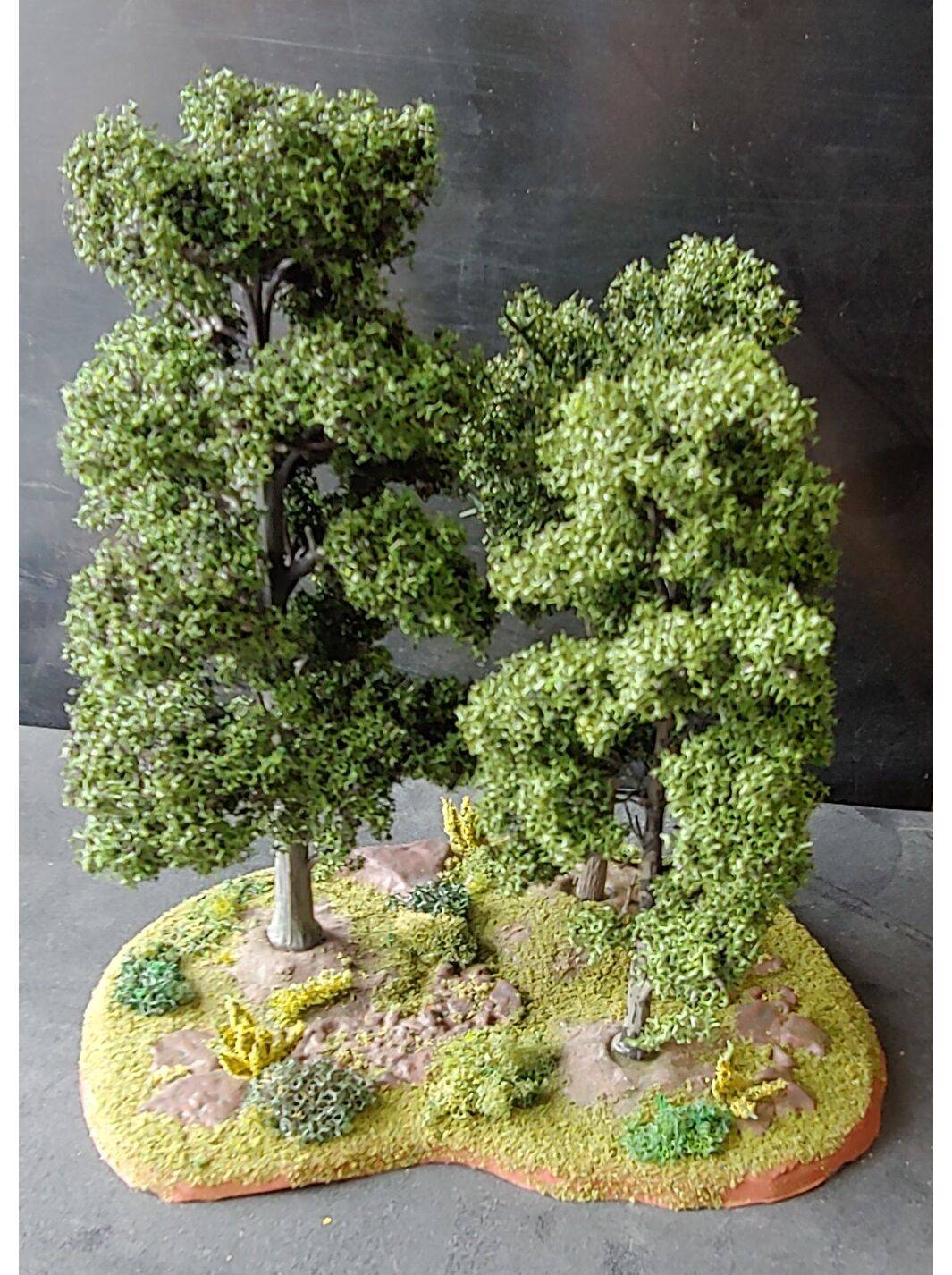 28mm scale Jungle tree stands Wargaming scenery Style B