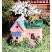 miniature house pink