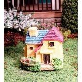 miniature house yellow
