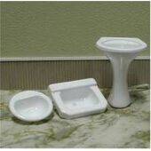 SINK-PEDESTAL 1:12 CLEAR 1PC