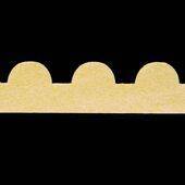 Trim scallop Gingerbread Large