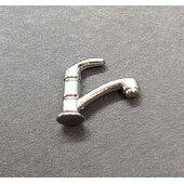 FAUCET 1:12 SILVER 1PC