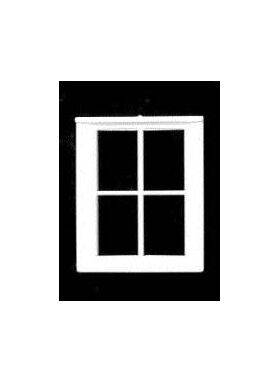 VICTORIAN WINDOW 4 PANE WINDOW1:24