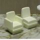 CHAIR SOLID ARMLESS 1:24 1PC