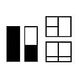 DOORS & WINDOWS 1:48 14PC-DOW-48
