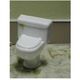 TOILET-GOLD HNDL/CLEAR 1:12