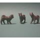 DOGS 1:48 GREY 6PC