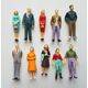 FIGURES PAINTED PEOPLE 10pc O SCALE PEP-O